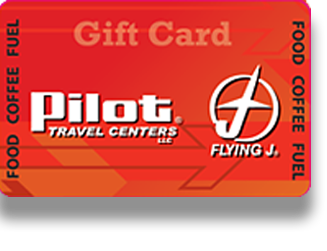 Pilot Flying J gift card front